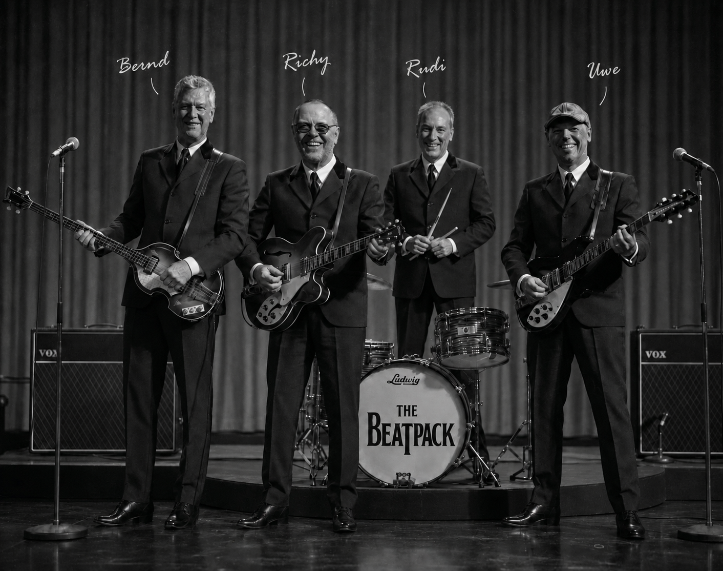 Autogrammkarte von The BeatPack